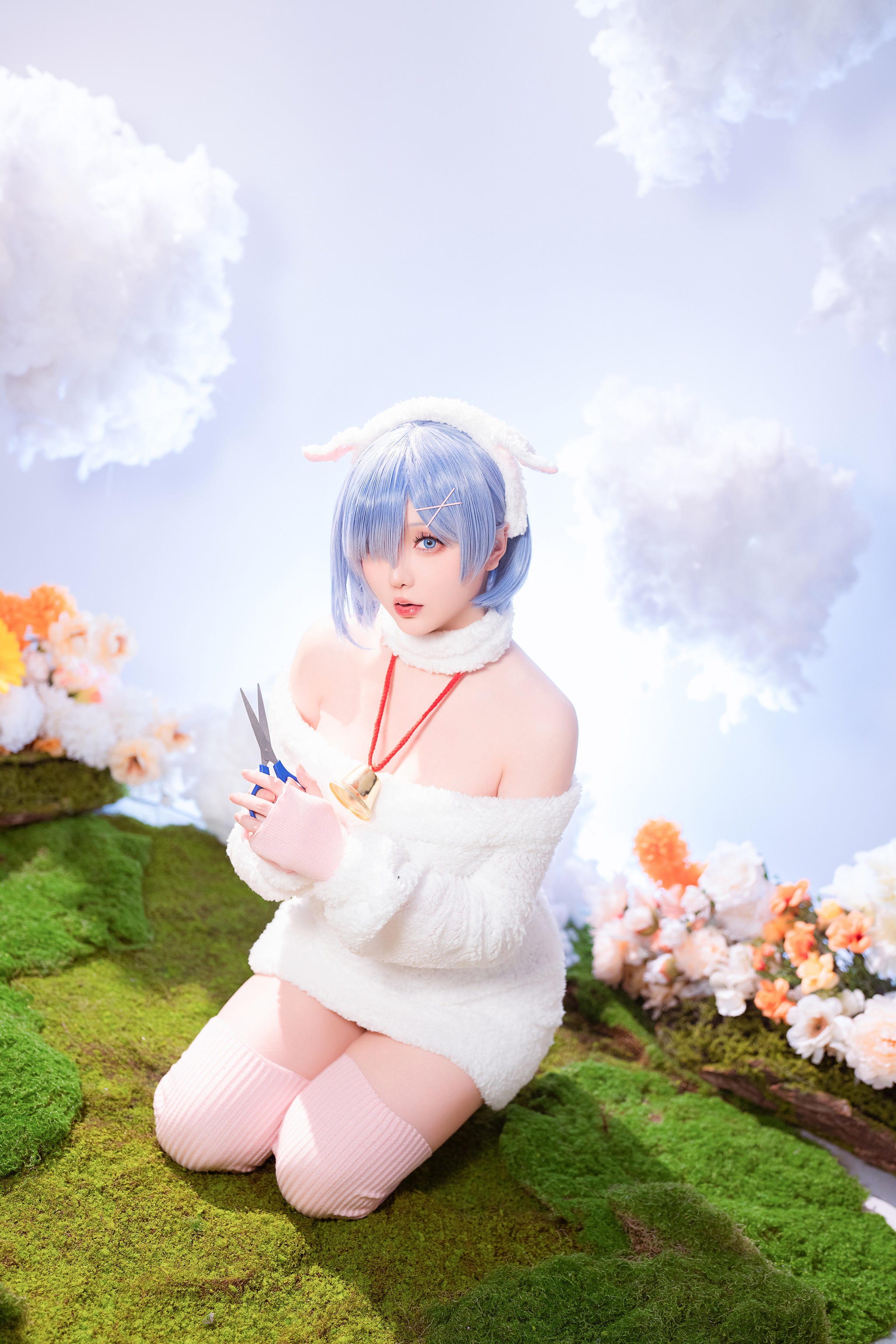 图片[1]-星之迟迟 – NO.209 24年01月计划蕾姆 绵羊ver[38P]-XikXak